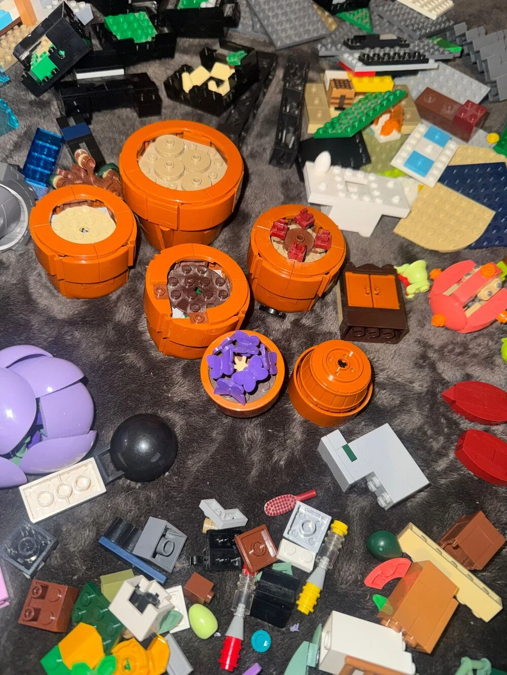 LEGO Loose Pieces and Minifigures Mixed Set 3 pounds